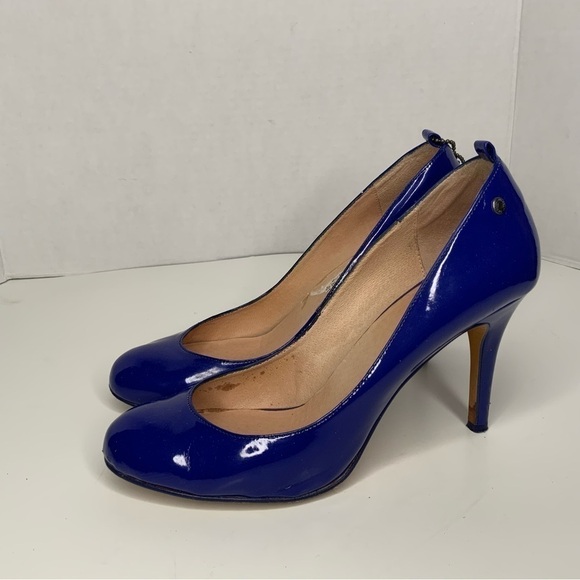 𝅺diesel‎ blue patent shoes. - Picture 2 of 8